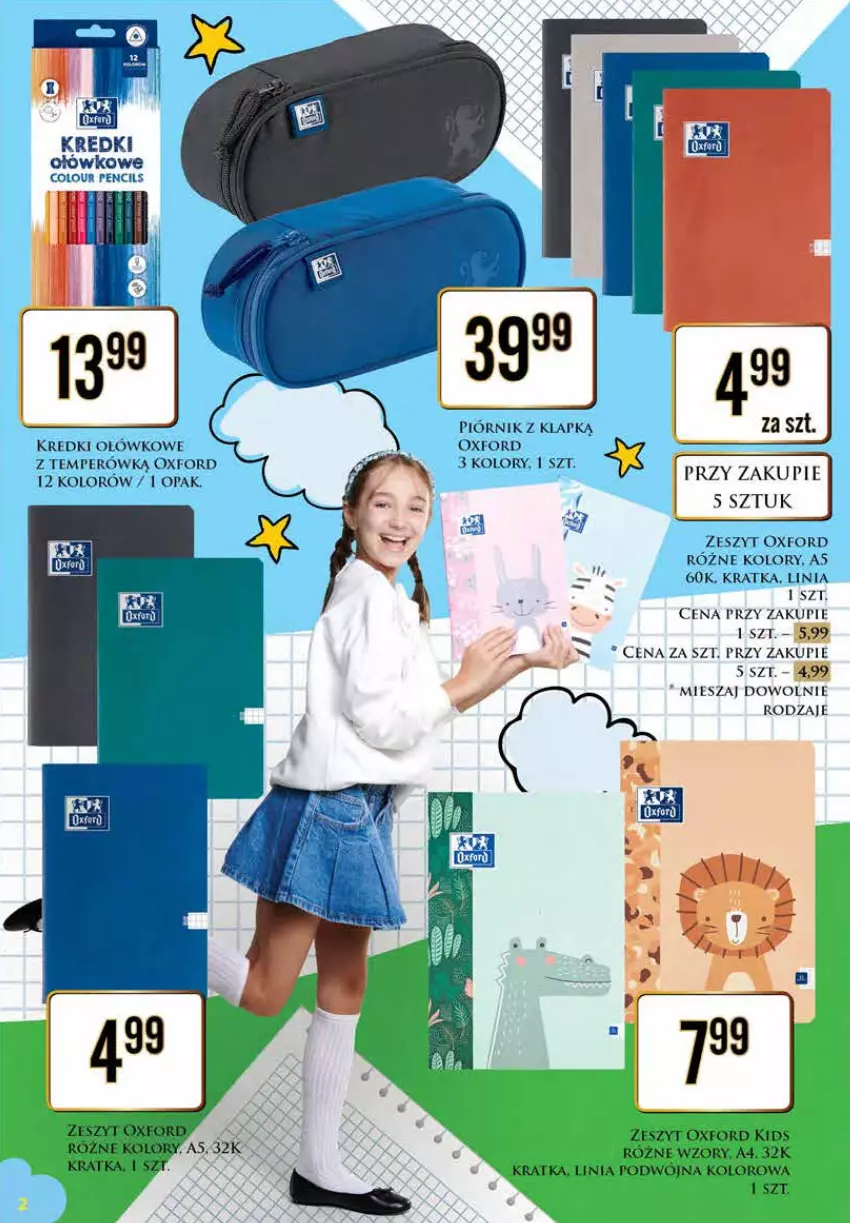 Gazetka promocyjna Dino - Katalog szkoła - 2024 - ważna 29.07 do 10.08.2024 - strona 2 - produkty: Piórnik