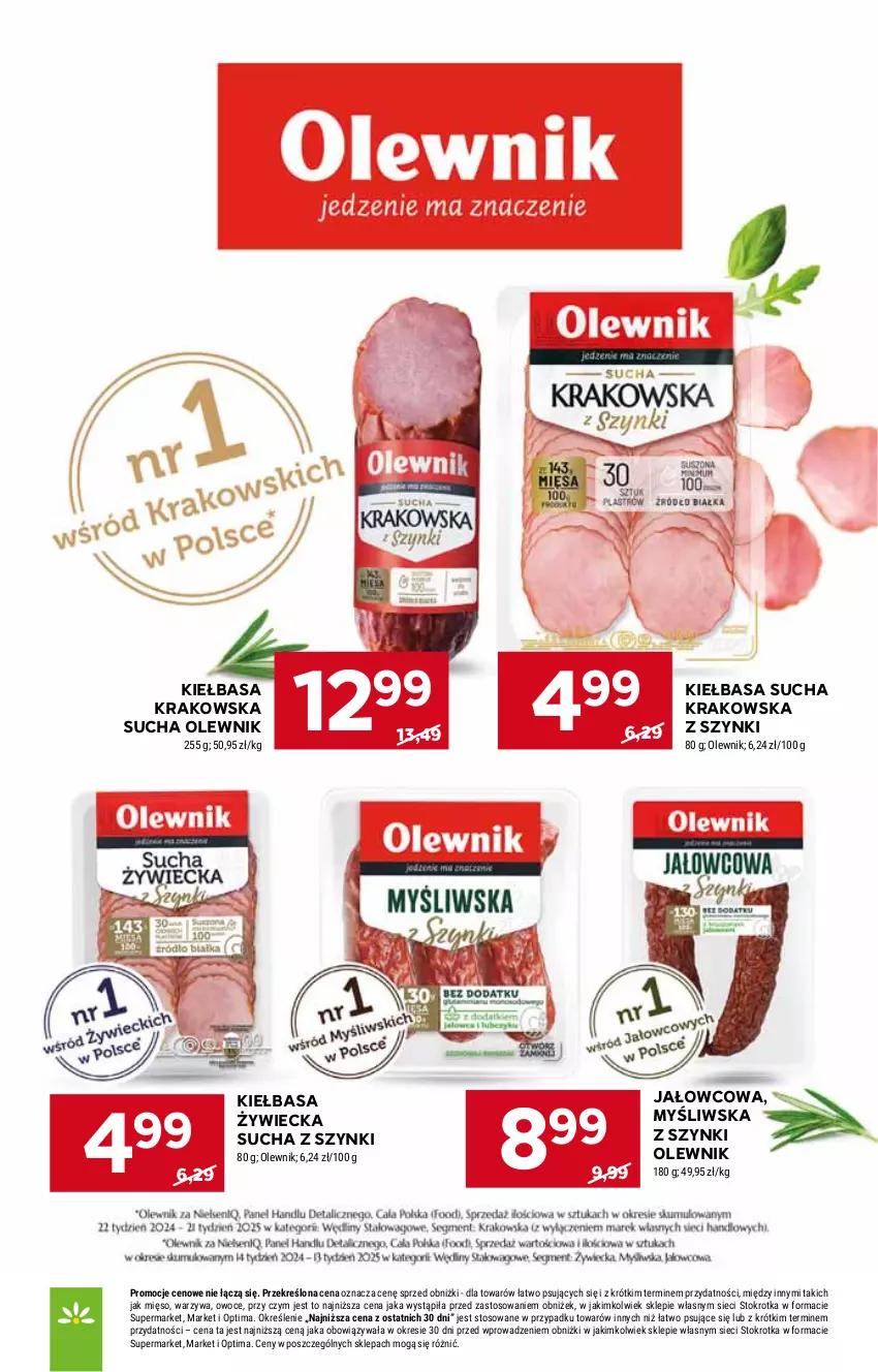 Gazetka promocyjna Stokrotka - Supermarket - ważna 14.05 do 20.05.2026 - strona 14 - produkty: HP, Kiełbasa, Kiełbasa krakowska, Olewnik