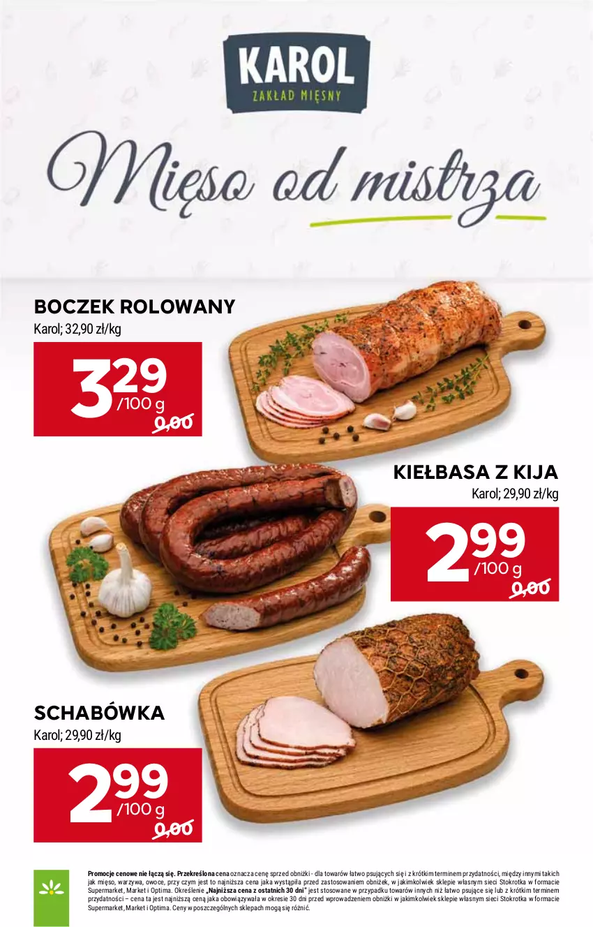 Gazetka promocyjna Stokrotka - Supermarket - ważna 14.05 do 20.05.2026 - strona 15 - produkty: Boczek, HP, Kiełbasa