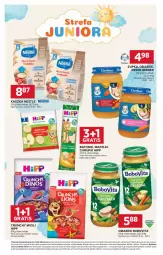 Gazetka promocyjna Stokrotka - Supermarket - Gazetka - ważna od 20.05 do 20.05.2026 - strona 38 - produkty: HiPP, Warzywa, Ser, Mus, Gra, Gerber, BoboVita, Chrupki, Optima, Tonik, Baton, Owoce, Deser, Mięso, Nestlé