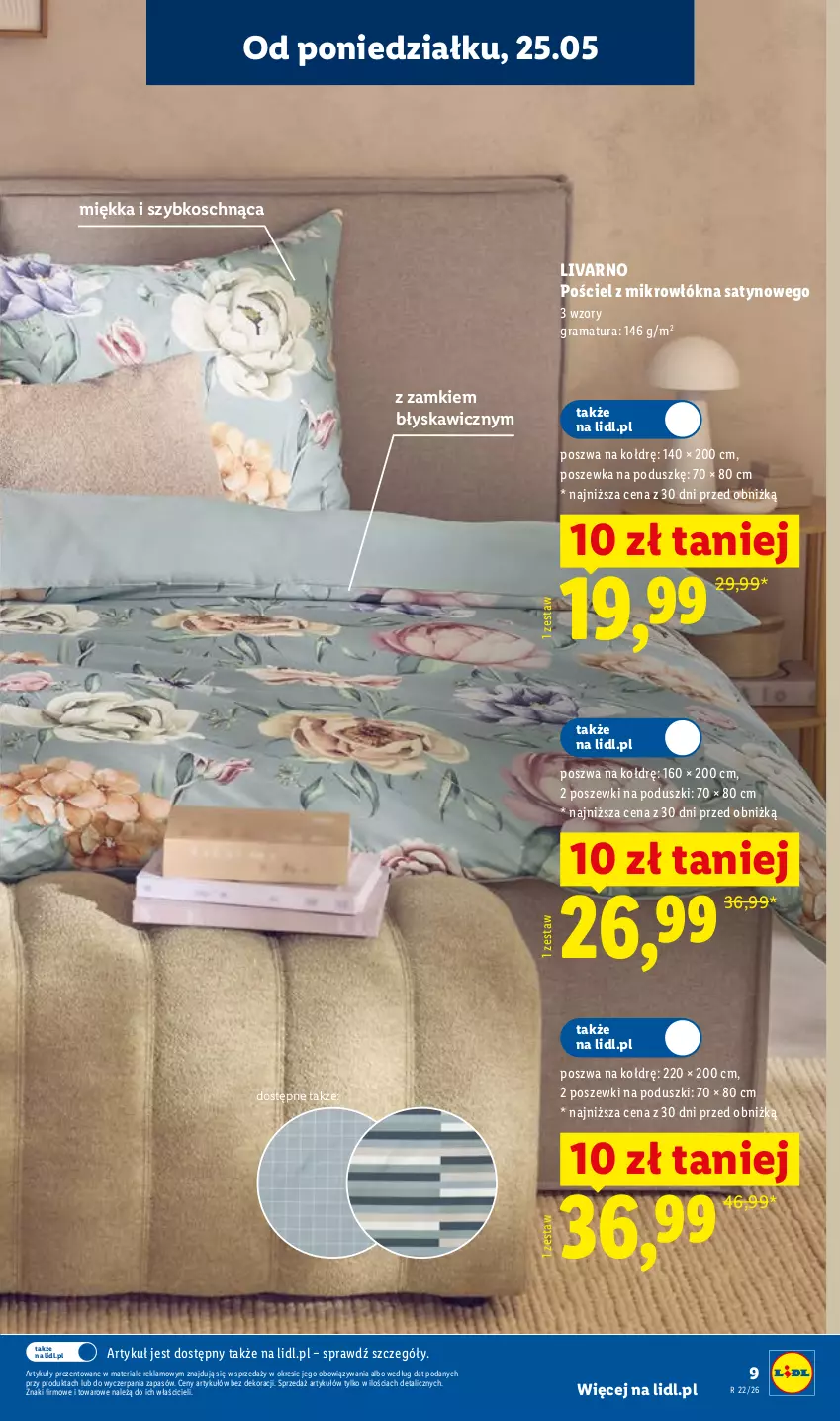 Gazetka promocyjna Lidl - Katalog ważny od 25.05 - ważna 25.05 do 30.05.2026 - strona 11 - produkty: Gra, Ivar, Pościel, Poszewka, Rama