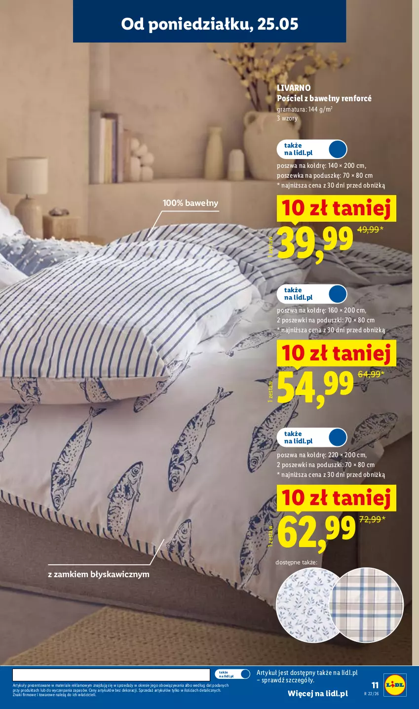 Gazetka promocyjna Lidl - Katalog ważny od 25.05 - ważna 25.05 do 30.05.2026 - strona 13 - produkty: Gra, Ivar, Pościel, Poszewka, Rama