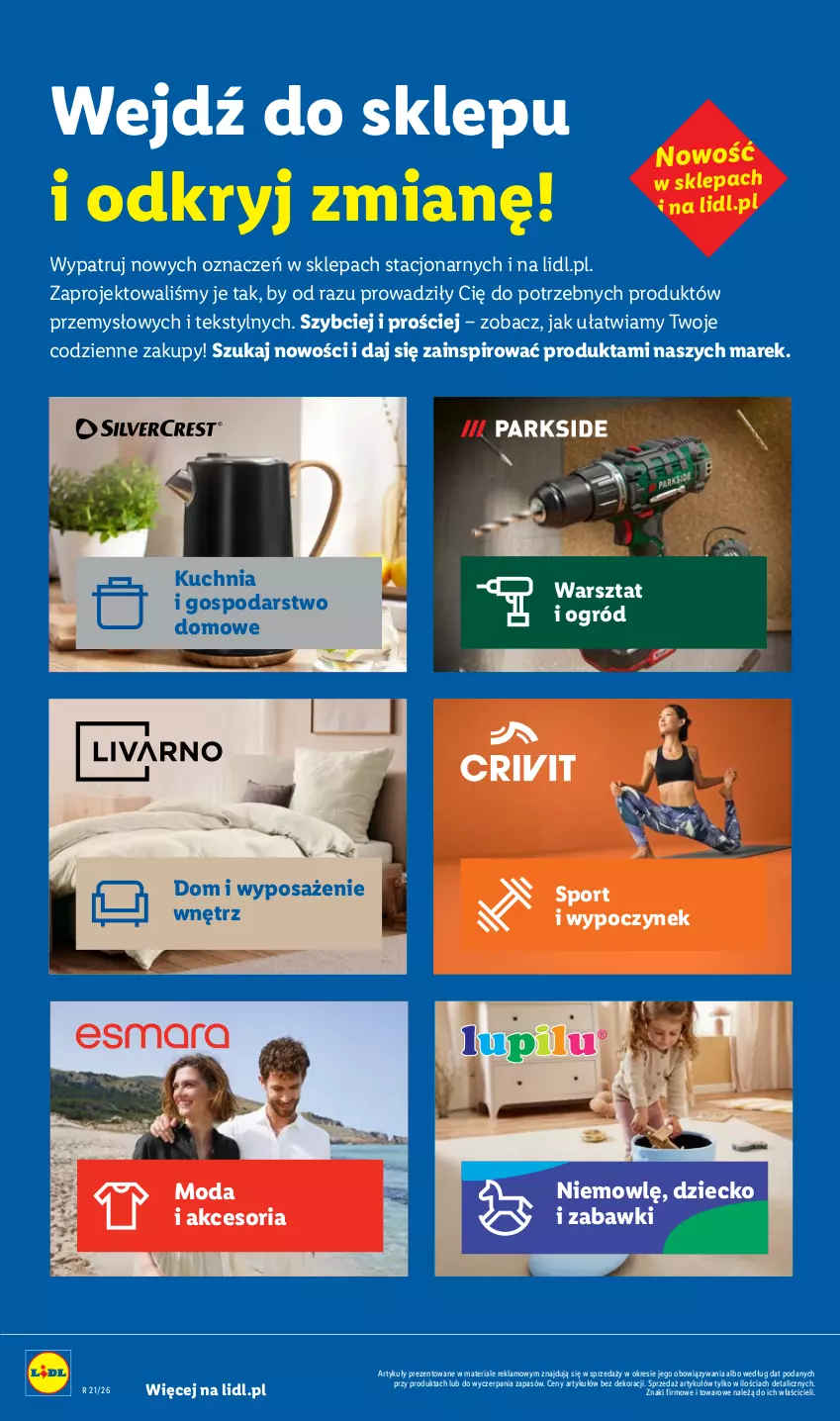 Gazetka promocyjna Lidl - Katalog ważny od 25.05 - ważna 25.05 do 30.05.2026 - strona 14 - produkty: Kuchnia, Moda, Ogród, Por, Sport