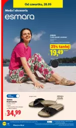Gazetka promocyjna Lidl - Katalog ważny od 25.05 - Gazetka - ważna od 30.05 do 30.05.2026 - strona 26 - produkty: Klapki, Gra, T-shirt, Moda, Grafika