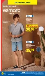 Gazetka promocyjna Lidl - Katalog ważny od 25.05 - Gazetka - ważna od 30.05 do 30.05.2026 - strona 28 - produkty: Sok, Szorty, Kosz, Koszula, Moda