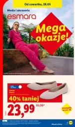 Gazetka promocyjna Lidl - Katalog ważny od 25.05 - Gazetka - ważna od 30.05 do 30.05.2026 - strona 3 - produkty: Gra, Baleriny, Moda, Grafika