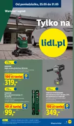 Gazetka promocyjna Lidl - Katalog ważny od 25.05 - Gazetka - ważna od 30.05 do 30.05.2026 - strona 5 - produkty: Parkside, Sok, Koc, Ogród, Klucz udarowy, Akumulator