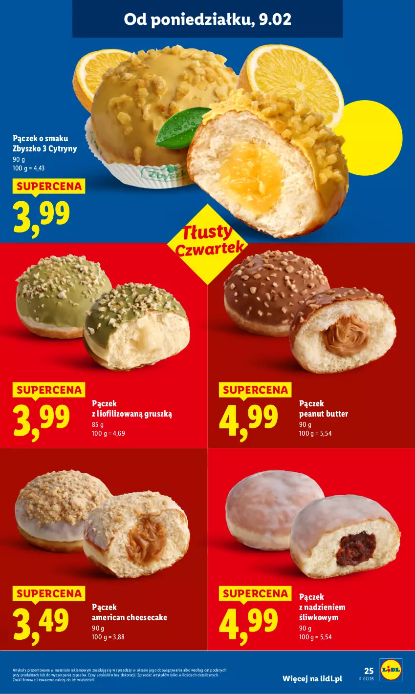 Gazetka promocyjna Lidl - GAZETKA - ważna 09.02 do 11.02.2026 - strona 25 - produkty: Cytryny, Pączek