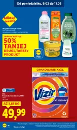 Gazetka promocyjna Lidl - GAZETKA - Gazetka - ważna od 11.02 do 11.02.2026 - strona 10 - produkty: Proszek do prania, Vizir, Garnier