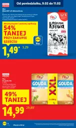 Gazetka promocyjna Lidl - GAZETKA - Gazetka - ważna od 11.02 do 11.02.2026 - strona 4 - produkty: Ser, Pilos, Gouda, Mleko