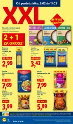 Gazetka promocyjna Lidl - GAZETKA - Gazetka - ważna od 11.02 do 11.02.2026 - strona 42 - produkty: Lubella, Makaron, Ryż, Bell, Kuchnia, Penne, Spaghetti, Bella