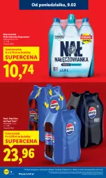 Gazetka promocyjna Lidl - GAZETKA - Gazetka - ważna od 11.02 do 11.02.2026 - strona 8 - produkty: Nałęczowianka, Pepsi, Woda mineralna, Woda