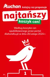 Gazetka promocyjna Auchan - Wielkanoc z najlepszej cenie! Część 2. Hipermarket Auchan - Gazetka - ważna od 30.03 do 30.03.2024 - strona 12 - produkty: Por, Kosz, Portal, Olej