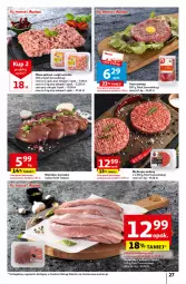 Gazetka promocyjna Auchan - Wielkanoc z najlepszej cenie! Część 2. Hipermarket Auchan - Gazetka - ważna od 30.03 do 30.03.2024 - strona 27 - produkty: Kurczak, Mięso mielone, Koc, Tatar wołowy, Burger, Mięso