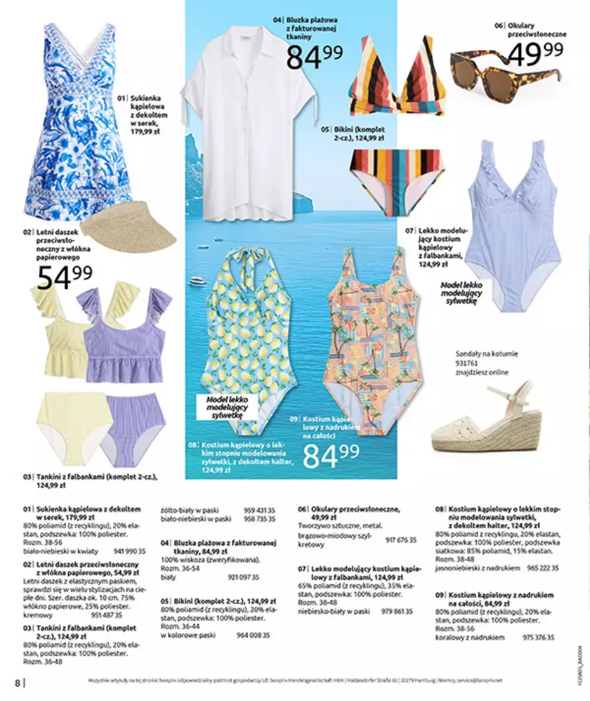 Gazetka promocyjna Bonprix - NIE MASZ W CZYM SIĘ OPALAĆ? - ważna 18.05 do 15.06.2026 - strona 10 - produkty: Anew, Fa, Koc, Olej, Papier, Sukienka, Tera