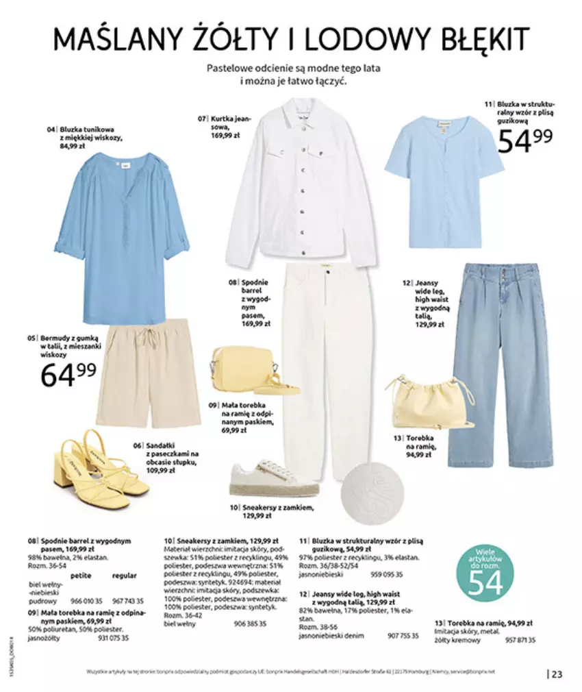 Gazetka promocyjna Bonprix - NIE MASZ W CZYM SIĘ OPALAĆ? - ważna 18.05 do 15.06.2026 - strona 25 - produkty: HP, Spodnie, Torebka