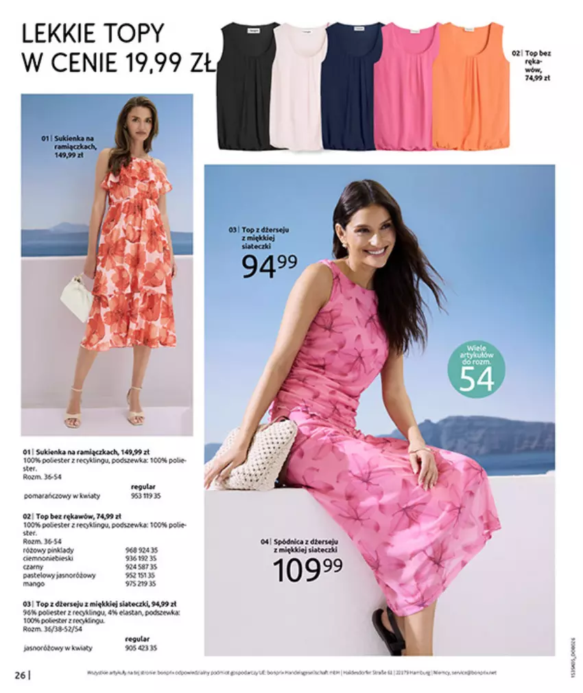 Gazetka promocyjna Bonprix - NIE MASZ W CZYM SIĘ OPALAĆ? - ważna 18.05 do 15.06.2026 - strona 28 - produkty: Top