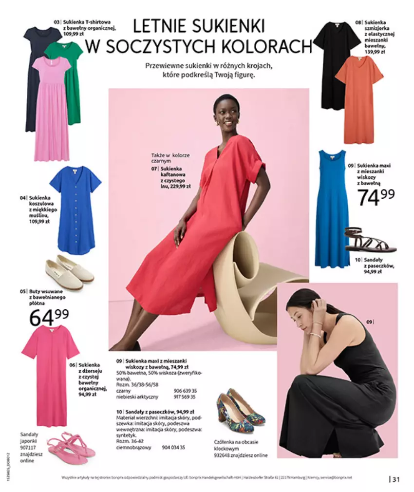 Gazetka promocyjna Bonprix - NIE MASZ W CZYM SIĘ OPALAĆ? - ważna 18.05 do 15.06.2026 - strona 33 - produkty: Fa, Gra, Sukienka
