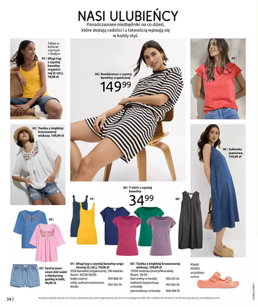 Gazetka promocyjna Bonprix - NIE MASZ W CZYM SIĘ OPALAĆ? - ważna 18.05 do 15.06.2026 - strona 36 - produkty: Fa, Kawa, Top, Tunika