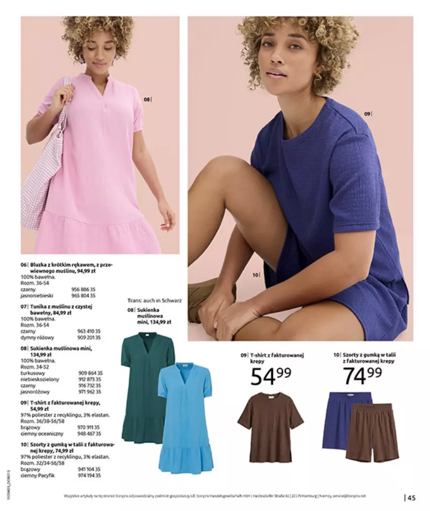 Gazetka promocyjna Bonprix - NIE MASZ W CZYM SIĘ OPALAĆ? - ważna 18.05 do 15.06.2026 - strona 47 - produkty: Biurka, Fa, HP, Kawa, Por, Sport, Tunika