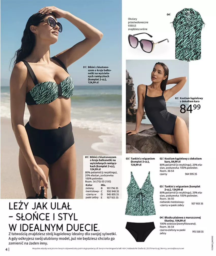 Gazetka promocyjna Bonprix - NIE MASZ W CZYM SIĘ OPALAĆ? - ważna 18.05 do 15.06.2026 - strona 6 - produkty: Bikini, Fa, Orka, Strój kąpielowy