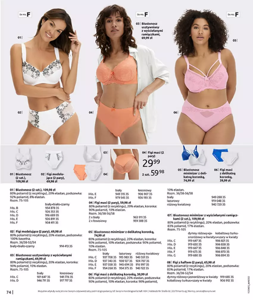 Gazetka promocyjna Bonprix - NIE MASZ W CZYM SIĘ OPALAĆ? - ważna 18.05 do 15.06.2026 - strona 76 - produkty: Fa, Figi, LG, Moda, Pojazd, Saga
