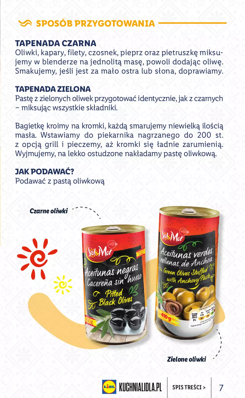 Gazetka promocyjna Lidl - KATALOG SOL&MAR - ważna 28.02 do 05.03.2022 - strona 7 - produkty: Blender, Czosnek, Grill, Kapary, Oliwki, Oliwki zielone, Piec, Piekarnik, Pieprz, Rum