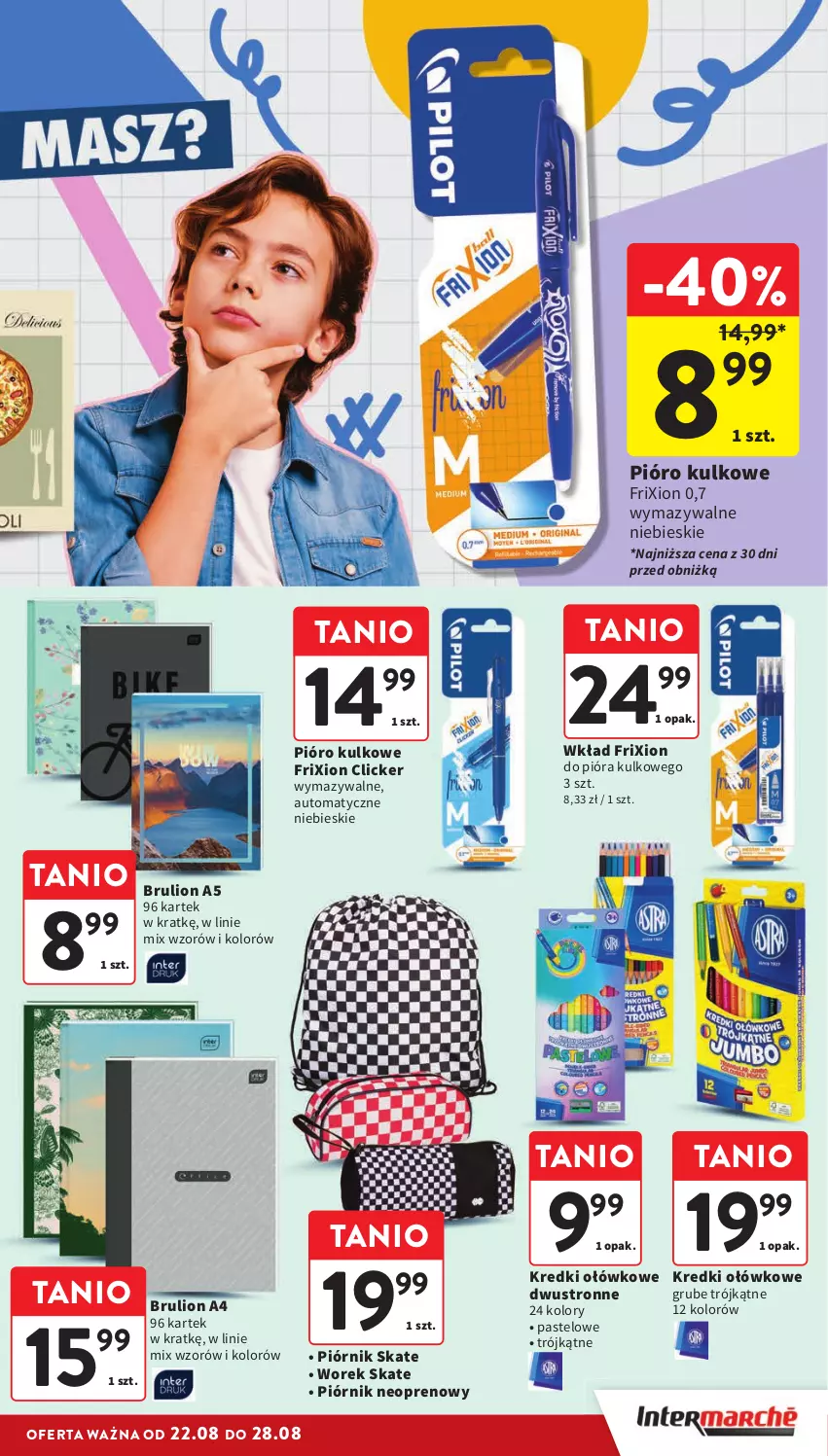 Gazetka promocyjna Intermarche - Gazetka Intermarche - ważna 22.08 do 28.08.2024 - strona 37 - produkty: Lion, Pióra kulkowego, Piórnik