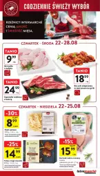 Gazetka promocyjna Intermarche - Gazetka Intermarche - Gazetka - ważna od 28.08 do 28.08.2024 - strona 13 - produkty: Kurczak, Tusz, Szponder wołowy, Boczek, Flaki, Grill, Flaki wołowe, Boczek wieprzowy