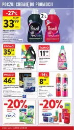 Gazetka promocyjna Intermarche - Gazetka Intermarche - Gazetka - ważna od 28.08 do 28.08.2024 - strona 34 - produkty: Płyn do prania, Finish, Tablet, Proszek do prania, Płyn do płukania, Odświeżacz powietrza, Perwoll, Zmywarki, Ariel, Kapsułki do prania, Tabletki do zmywarki