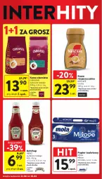 Gazetka promocyjna Intermarche - Gazetka Intermarche - Gazetka - ważna od 28.08 do 28.08.2024 - strona 4 - produkty: Ketchup, Nescafé, Kawa rozpuszczalna, Papier, Kawa ziarnista, Kawa, Papier toaletowy, Mola, Heinz