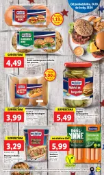 Gazetka promocyjna Lidl - GAZETKA - Gazetka - ważna od 26.10 do 26.10.2022 - strona 29 - produkty: Hot dog, Parówki, Hamburger, Tarczyński, Burger, Bułki do hot dogów