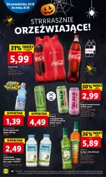 Gazetka promocyjna Lidl - GAZETKA - Gazetka - ważna od 26.10 do 26.10.2022 - strona 52 - produkty: Napój energetyczny, Lemoniada, Kaktus, Ananas, Kiwi, Coca-Cola, Super wings, Lack, Syrop, Oshee, Woda mineralna, Woda, Napój, Mięta, Herbapol