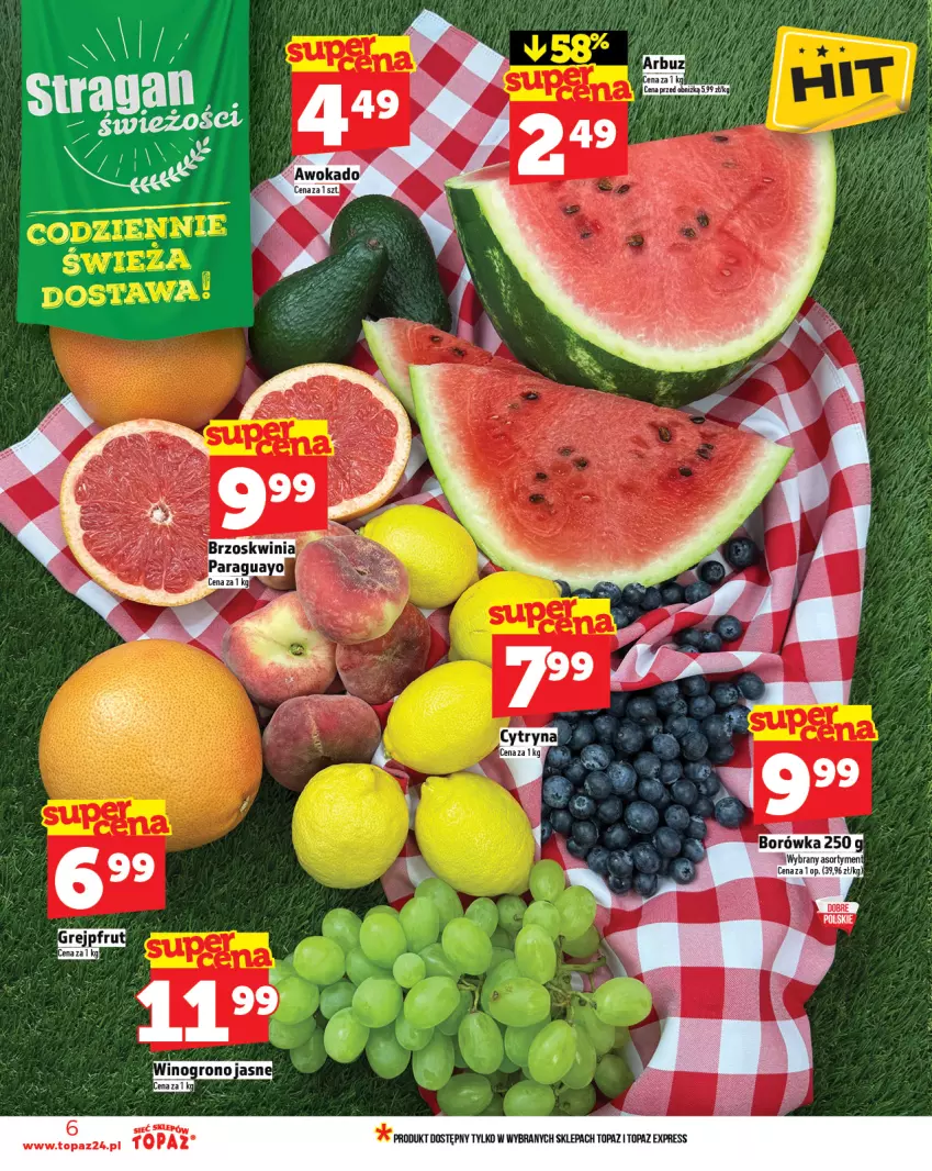 Gazetka promocyjna Topaz - Gazetka - ważna 01.07 do 16.07.2025 - strona 6 - produkty: Top