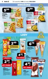 Gazetka promocyjna Netto - Artykuły spożywcze - Gazetka - ważna od 07.08 do 07.08.2024 - strona 6 - produkty: Kurczak, Warzywa, Frosta, Ryż, Zott, Kinder Bueno, Produkty mrożone, Lody, Czekolada, Kinder, Gyros, Monte