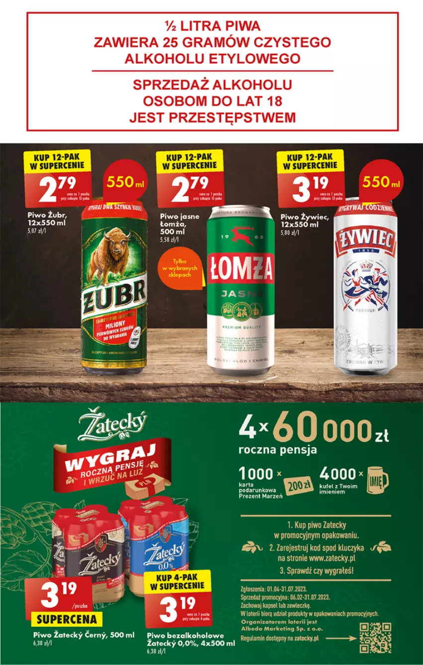 Gazetka promocyjna Biedronka - ważna 06.04 do 12.04.2023 - strona 51 - produkty: Gra, LG, Piwa, Piwo, Piwo jasne