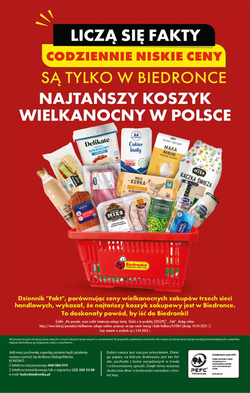 Gazetka promocyjna Biedronka - ważna 06.04 do 12.04.2023 - strona 56 - produkty: Dron, Fa, Jaja, Kosz, Por, Szal