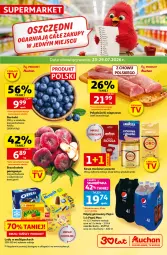 Gazetka promocyjna Auchan - Gazetka 30 Lat Supermarket Auchan - Gazetka - ważna od 29.07 do 29.07.2026 - strona 1 - produkty: Gra, Pepsi max, Kawa mielona, Kawa, Lody, Pepsi, Napój gazowany, Brzoskwinie, Lavazza, Napój