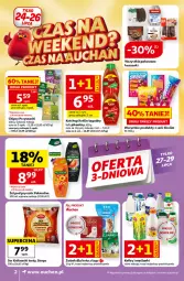 Gazetka promocyjna Auchan - Gazetka 30 Lat Supermarket Auchan - Gazetka - ważna od 29.07 do 29.07.2026 - strona 2 - produkty: Ketchup, Ser, Gry, Gra, Palmolive, Królewski, Chipsy, Przysnacki, Kotlin, Kaszanka, Kasza, Lanki, Kefir