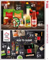 Gazetka promocyjna Selgros - Extra Oferta - Gazetka - ważna od 31.12 do 31.12.2021 - strona 13 - produkty: Ryż do sushi, Sos, Ryż, Ocet ryżowy, Pasta wasabi, Sałat, Sushi, Artykuły spożywcze, Wasa, Ocet, LG