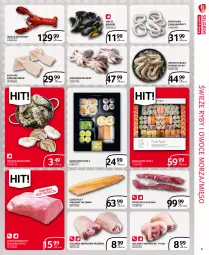 Gazetka promocyjna Selgros - Extra Oferta - Gazetka - ważna od 31.12 do 31.12.2021 - strona 3 - produkty: Polędwica, Polędwica wołowa, Ostrygi, Ryby i owoce morza, Schab wieprzowy, Sushi, Owoce morza, Kalmar, Krewetki, Owoce, Małże, Golonka wieprzowa, Mięso, Kalmary