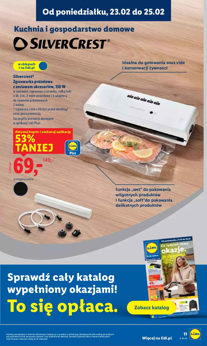 Gazetka promocyjna Lidl - Oferta ważna od 23.02 do 25.02 - ważna 23.02 do 25.02.2026 - strona 11 - produkty: Kuchnia, LG, Ser, Silvercrest, Warka