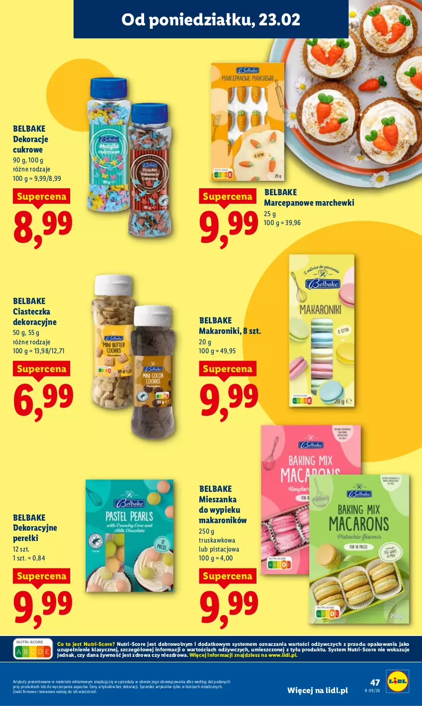 Gazetka promocyjna Lidl - Oferta ważna od 23.02 do 25.02 - ważna 23.02 do 25.02.2026 - strona 47 - produkty: Makaron
