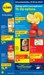 Gazetka promocyjna Lidl - Oferta ważna od 23.02 do 25.02 - Gazetka - ważna od 25.02 do 25.02.2026 - strona 1 - produkty: Ser, Karkówka wieprzowa, Cytryny, Mlekovita, Pilos, Kubek, Gouda, Masło, Pomidory, Mleko