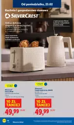Gazetka promocyjna Lidl - Oferta ważna od 23.02 do 25.02 - Gazetka - ważna od 25.02 do 25.02.2026 - strona 10 - produkty: Silvercrest, Rum, Czajnik elektryczny, Czajnik, Kuchnia, Toster