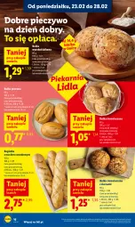 Gazetka promocyjna Lidl - Oferta ważna od 23.02 do 25.02 - Gazetka - ważna od 25.02 do 25.02.2026 - strona 16 - produkty: Piec, Sok, Bagietka, Pieczywo, Bułka