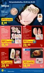 Gazetka promocyjna Lidl - Oferta ważna od 23.02 do 25.02 - Gazetka - ważna od 25.02 do 25.02.2026 - strona 18 - produkty: Piec, Kurczak, Kaczka, Tusz, Rolada, Mięso