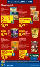 Gazetka promocyjna Lidl - Oferta ważna od 23.02 do 25.02 - Gazetka - ważna od 25.02 do 25.02.2026 - strona 42 - produkty: Pistacje, Gra, Migdały, Imbir