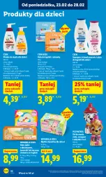 Gazetka promocyjna Lidl - Oferta ważna od 23.02 do 25.02 - Gazetka - ważna od 25.02 do 25.02.2026 - strona 52 - produkty: Płyn do kąpieli, Bell, Dinozaur, Szampon, Kula do kąpieli, Dzieci, Odżywka, Mydło, Psi Patrol