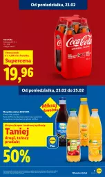 Gazetka promocyjna Lidl - Oferta ważna od 23.02 do 25.02 - Gazetka - ważna od 25.02 do 25.02.2026 - strona 7 - produkty: Coca-Cola, Nektar